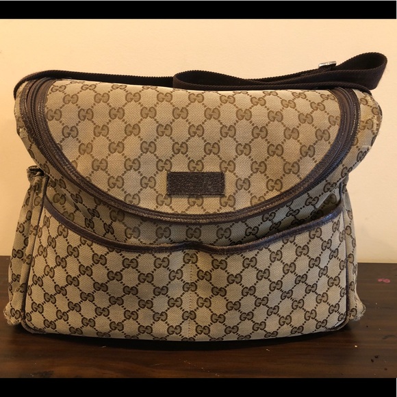 Gucci Handbags - Pre-loved Gucci Diaper Bag